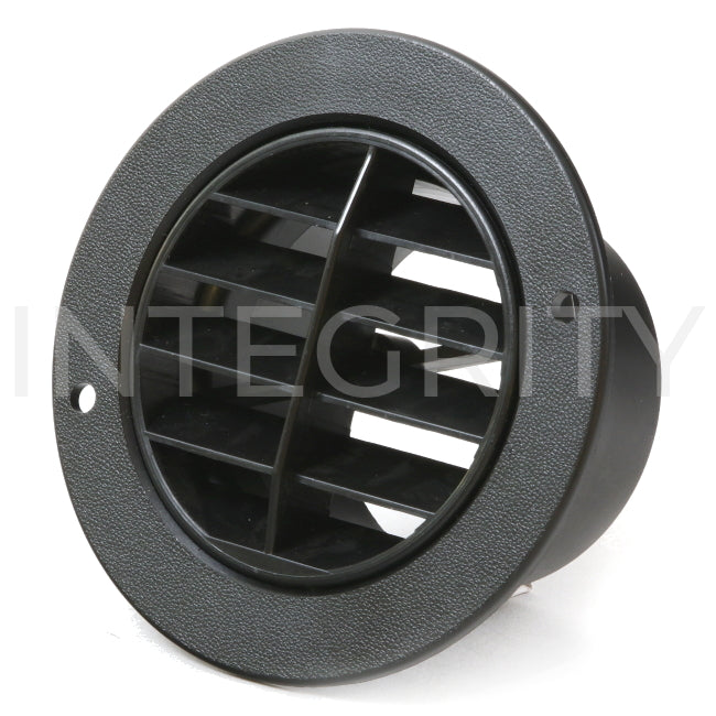 Newmar RV Vent Round Louver Black Defrost 41919