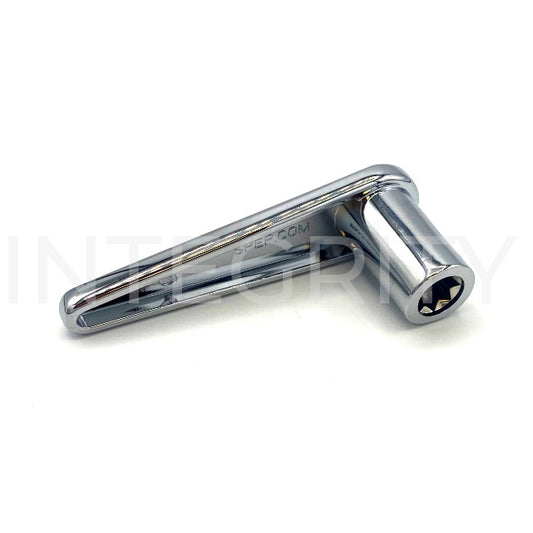 PTL RV Inside Screen Door Handle Chrome 02308A K019-002