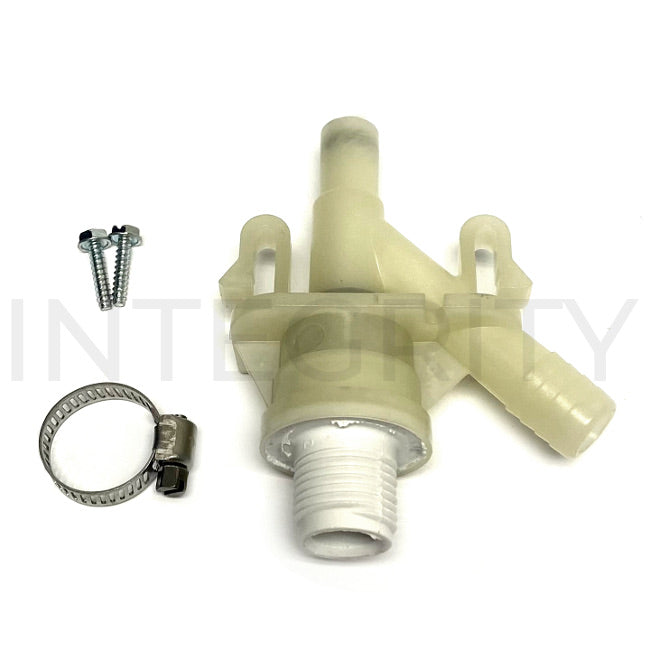 Newmar RV Water Valve Kit for Pedal-Flush Toilets 117746B